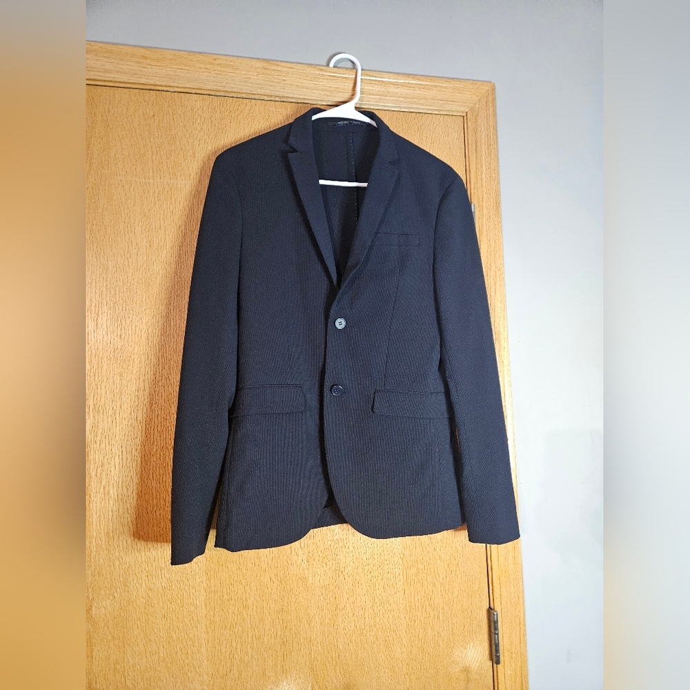 H&M Medium Slim Fit Blue Blazer